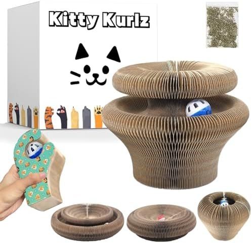 Kitty Kurlz F-Shape Magic Organ Cat Toy, Single