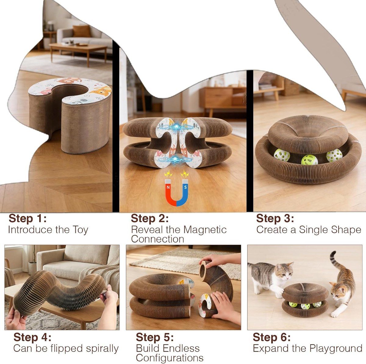 Setting up step by step