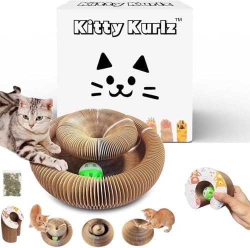 Kitty Kurlz Original Curl Magic Organ Cat Toy, Single